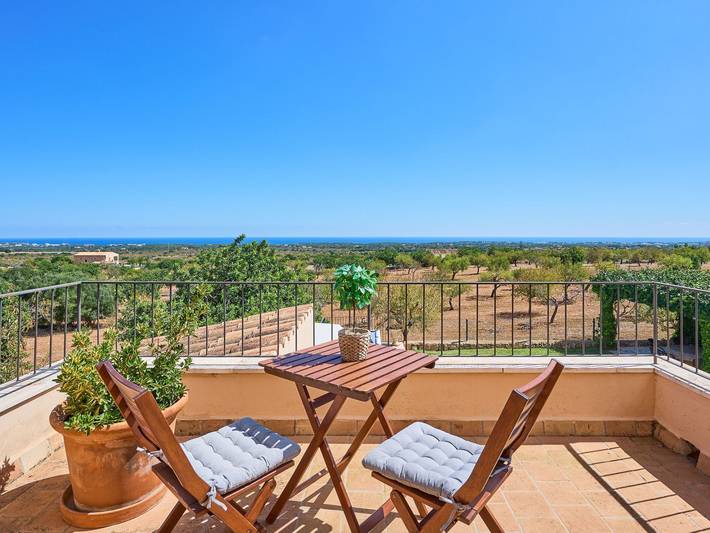 Finca für 6 Personen, mit Pool und Garten sowie Terrasse in s'Horta