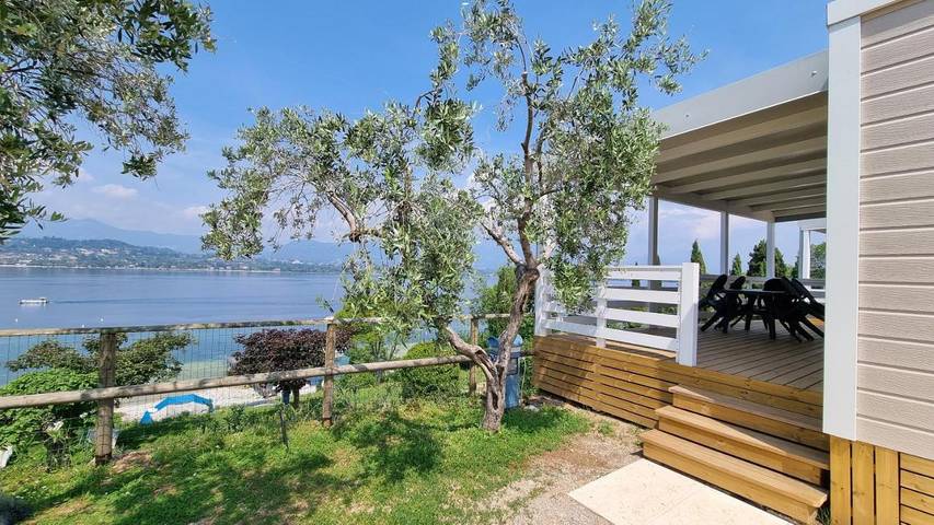 Bungalow für 4 Personen, mit Garten und Pool sowie Kinderpool in Manerba del Garda - 2