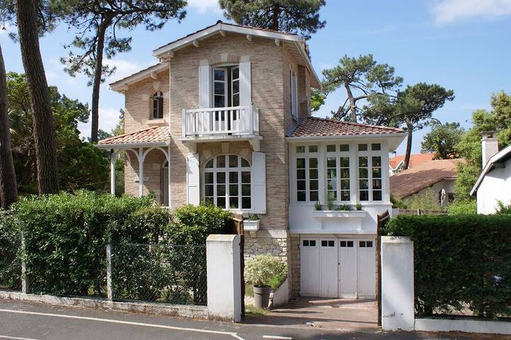 Villa pour 10 personnes, avec balcon et jardin dans Le Moulleau