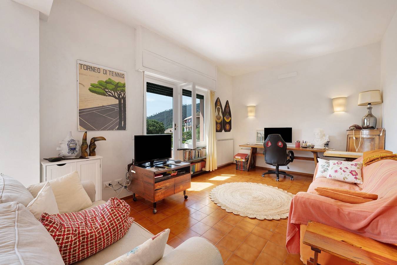 Casa vacanze 'Lucio' con vista mare, terrazza condivisa e Wi-Fi in Bonassola (Città), Bonassola