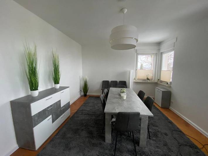 Ferienwohnung für 8 Personen, mit Balkon und Terrasse sowie Garten und Ausblick in Harztor - 4