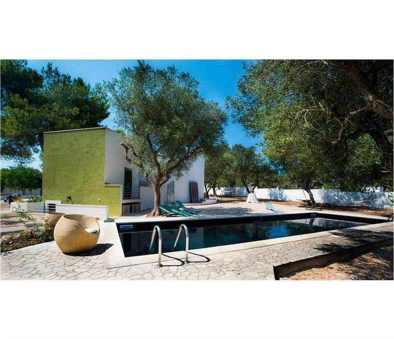 Luxury Country Villa Con Piscina Mare Bandiera Blu in Maruggio, Golfe de Tarente