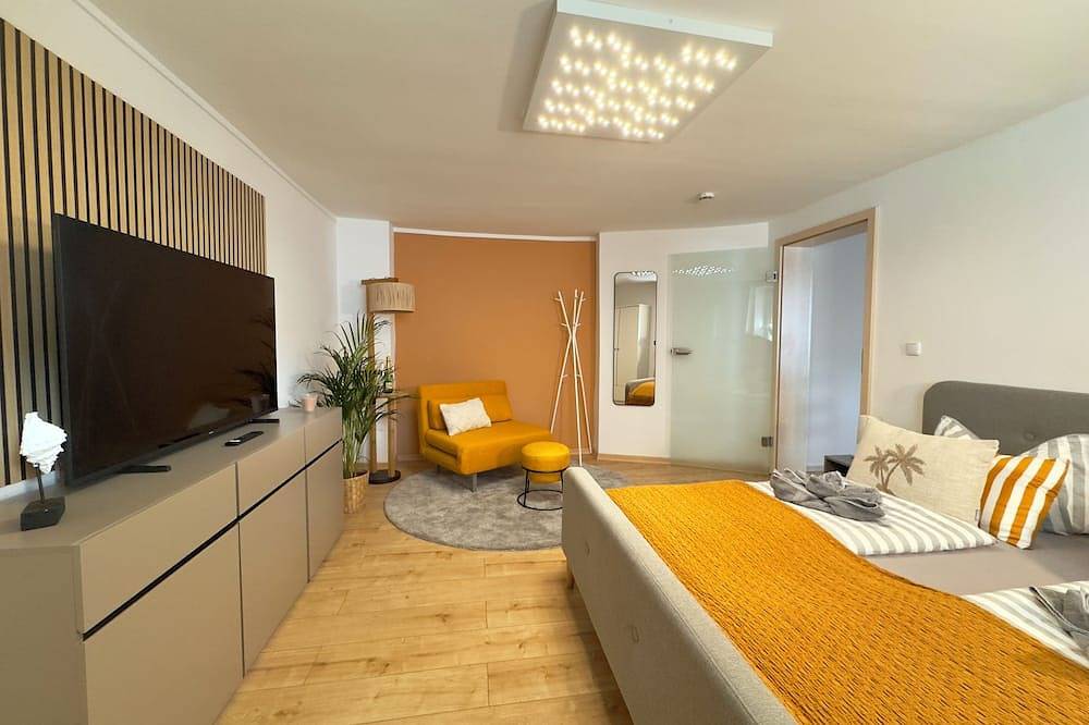 Ganze Wohnung, Appartment im Beachhouse am Goitzschesee/2 Min. zum Strand, Grillplatz im Garten in Bitterfeld, Bitterfeld-Wolfen