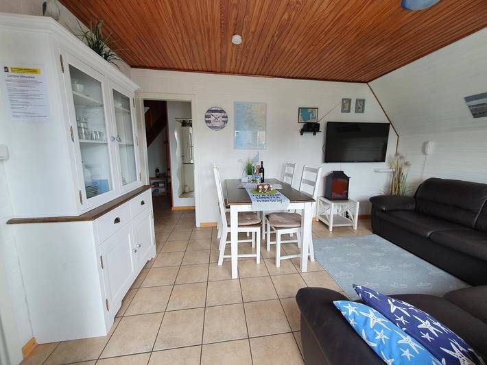 Ferienhaus mit Meerblick für 5 Personen, mit Garten und Terrasse an der Nordsee - 4