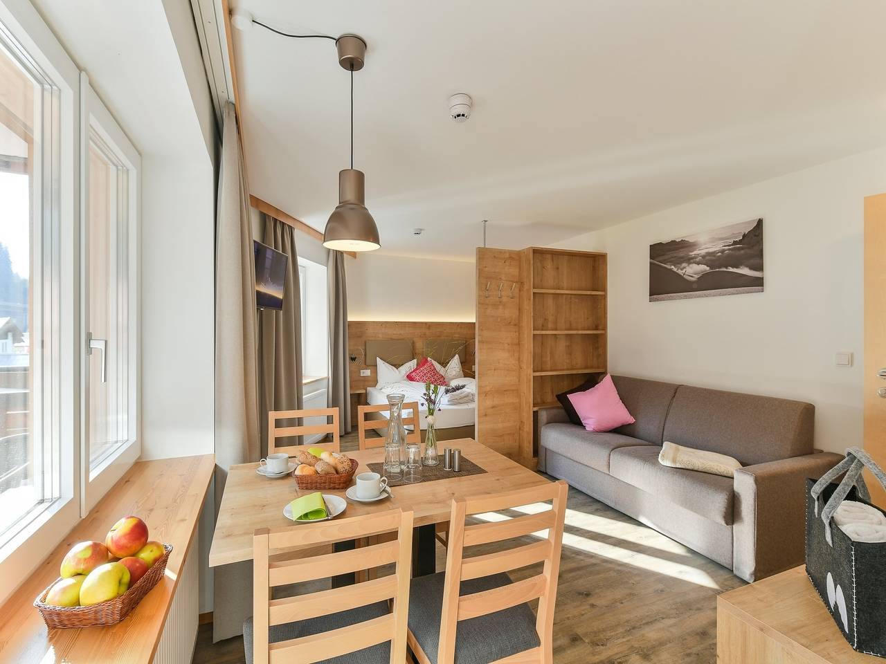 Ganze Ferienwohnung, Apartment mit Balkon in Klösterle am Arlberg, Arlberg