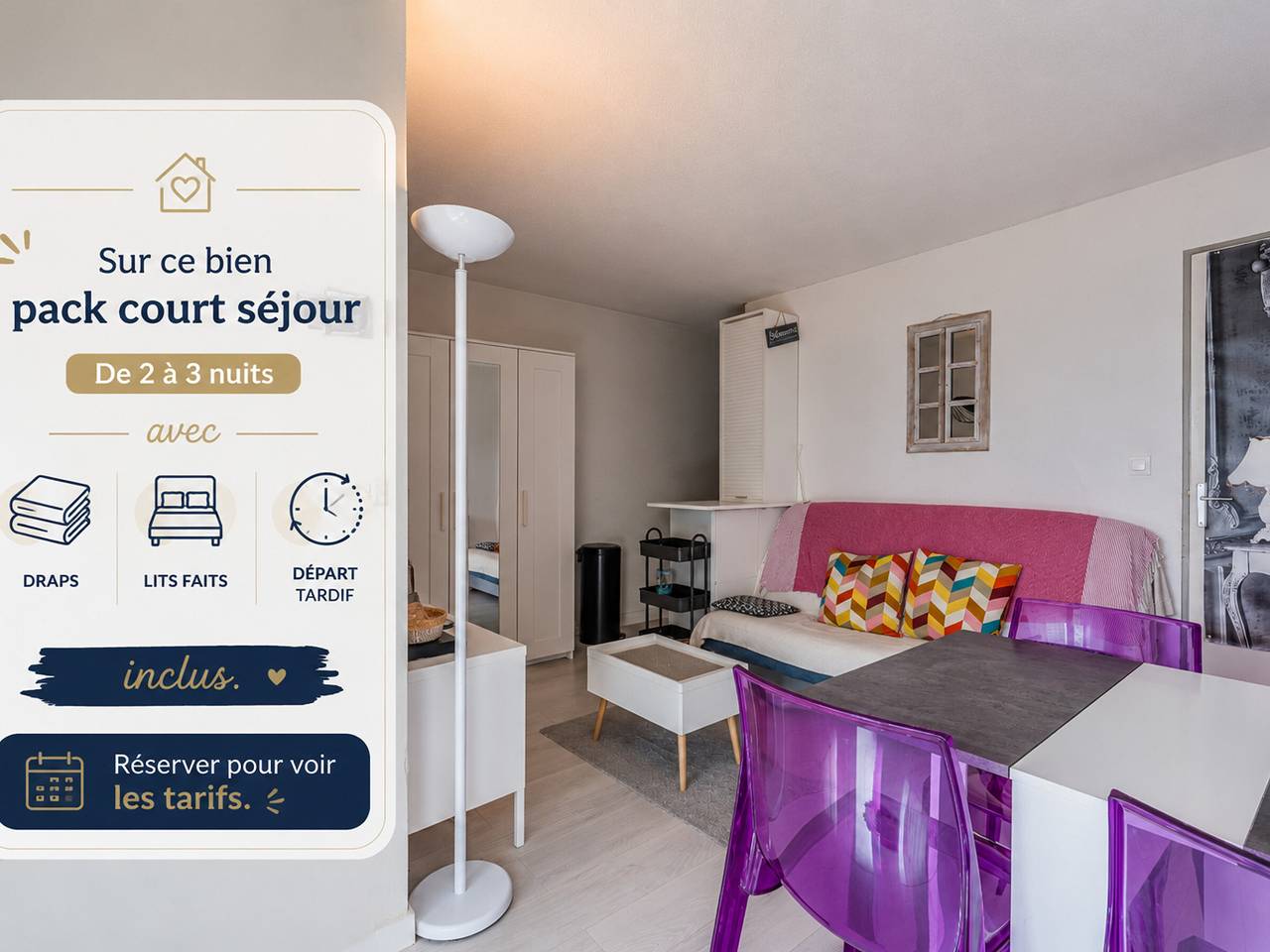 Appartement entier, Appartement T2 à Biscarrosse - 4 pers, plage à 400m in Labenne, Côte d’Argent