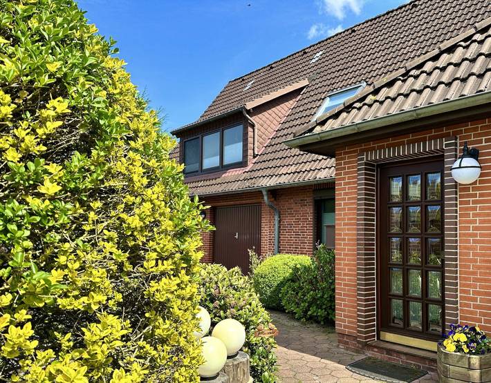 Ferienwohnung für 3 Personen, mit Garten