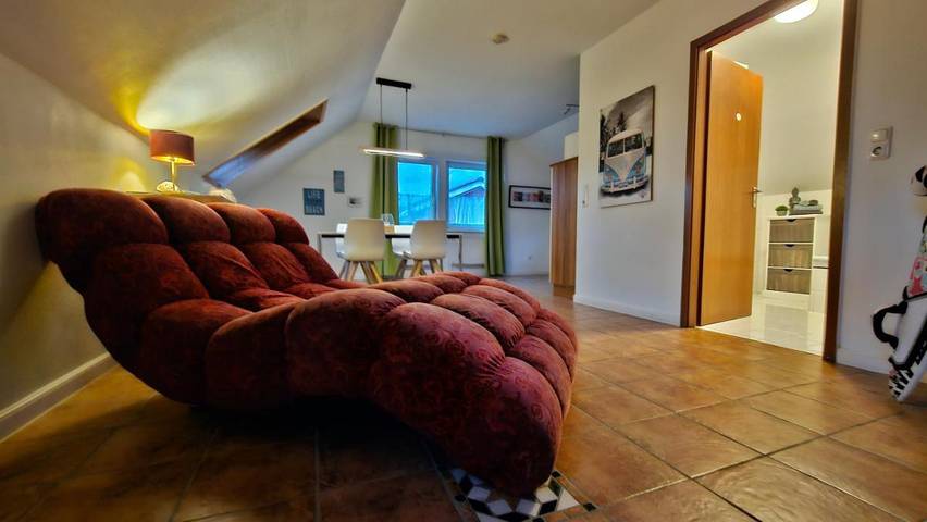 Ferienwohnung für 5 Personen, mit Garten und Ausblick, mit Haustier in Strukkamp