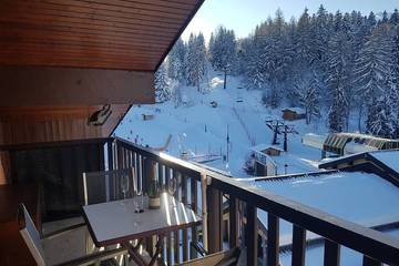 Gîte pour 3 personnes, avec jardin dans Doucy
