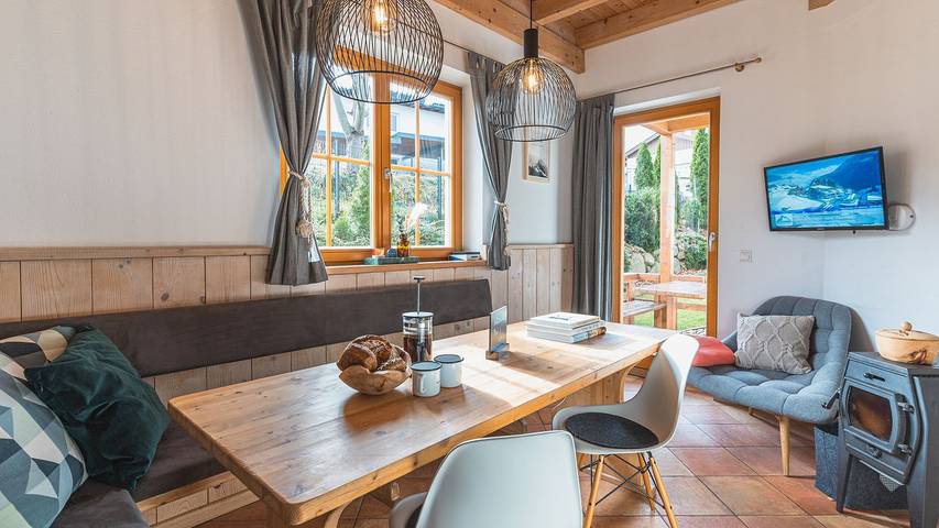 Chalet voor 6 personen, met terras en tuin in Kaprun