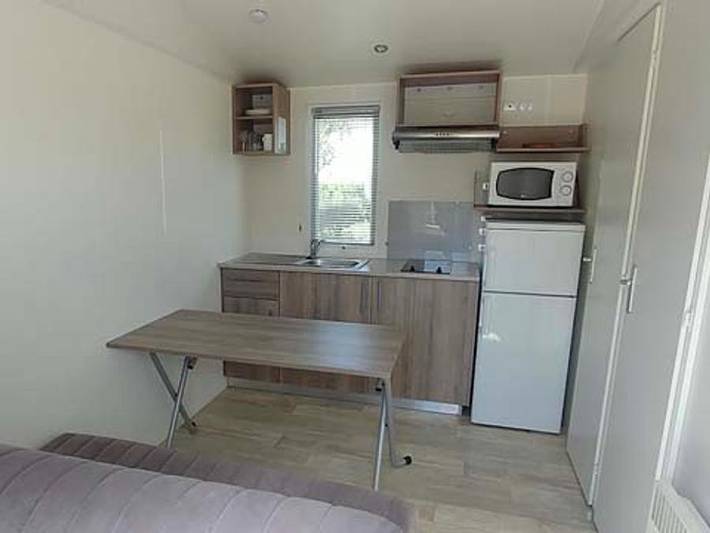 Camping Au Vert de l'Authie - Mobilheim 2 personen - Mobilheim Grand Confort - 1 Schlafzimmer in Beauvoir-Wavans, Arras und Umgebung