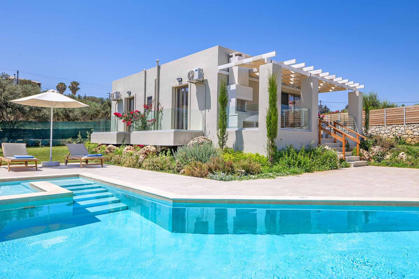 Villa Kampos Dio in Rethymno und Umgebung