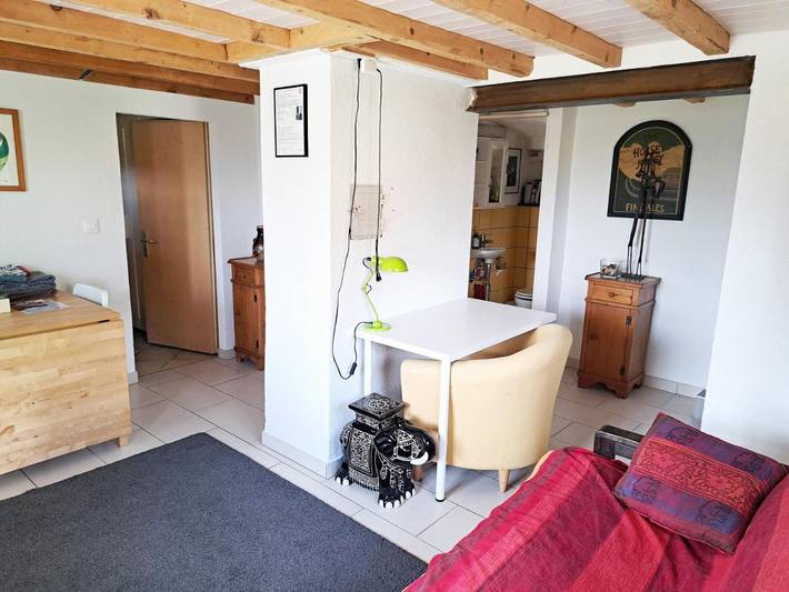 Gîte pour 2 personnes, avec Terrasse ainsi que Jardin et Vue à Chexbres