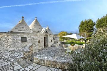 Location de vacances pour 6 personnes, avec terrasse, animaux acceptés à Locorotondo