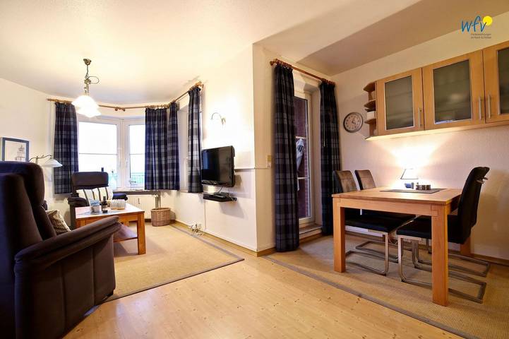 Ferienwohnung für 4 Personen, mit Balkon und Garten sowie Sauna auf Wangerooge