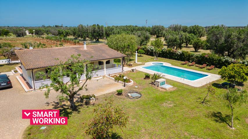 Ferienhaus für 8 Personen, mit Garten in San Vito dei Normanni