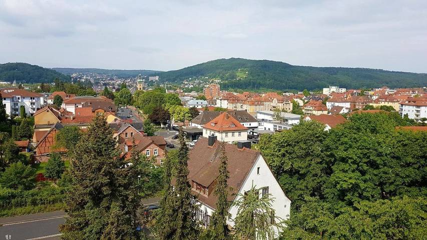 Vakantiewoning voor 4 personen, met Balkon en Uitzicht in Bad Kissingen