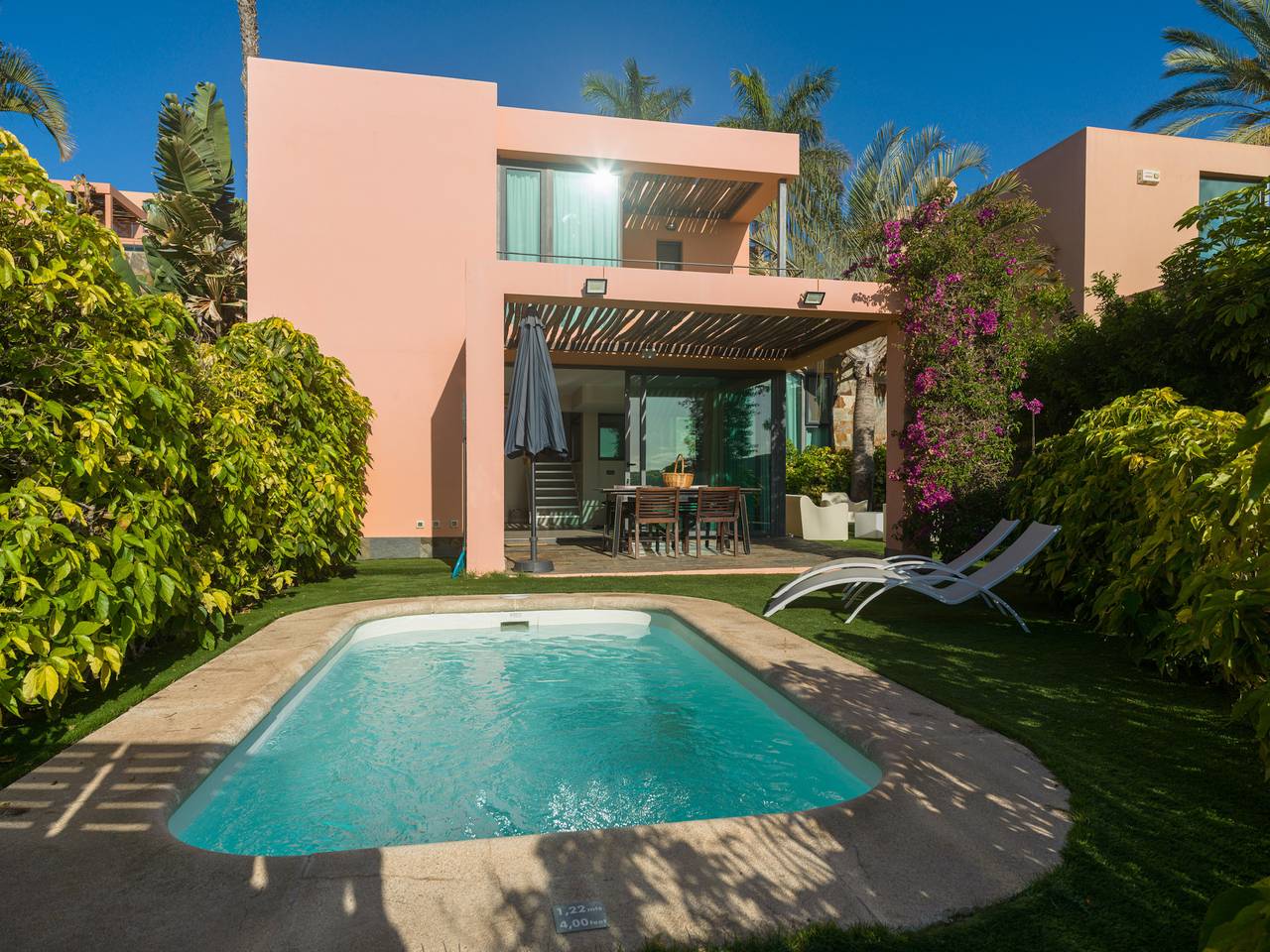 Villa con piscina privada Salobre Golf Villas Lagos Iv in Salobre, San Bartolomé de Tirajana