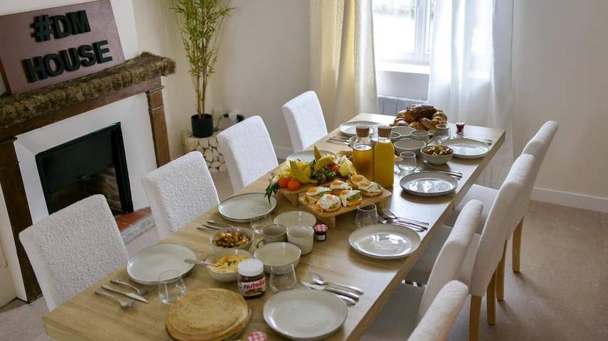 Location de vacances pour 12 personnes, avec balcon ainsi que jacuzzi et jardin dans Les Aspres - 3