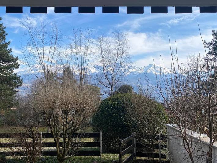 Appartement de vacances pour 5 personnes, avec jardin et vue