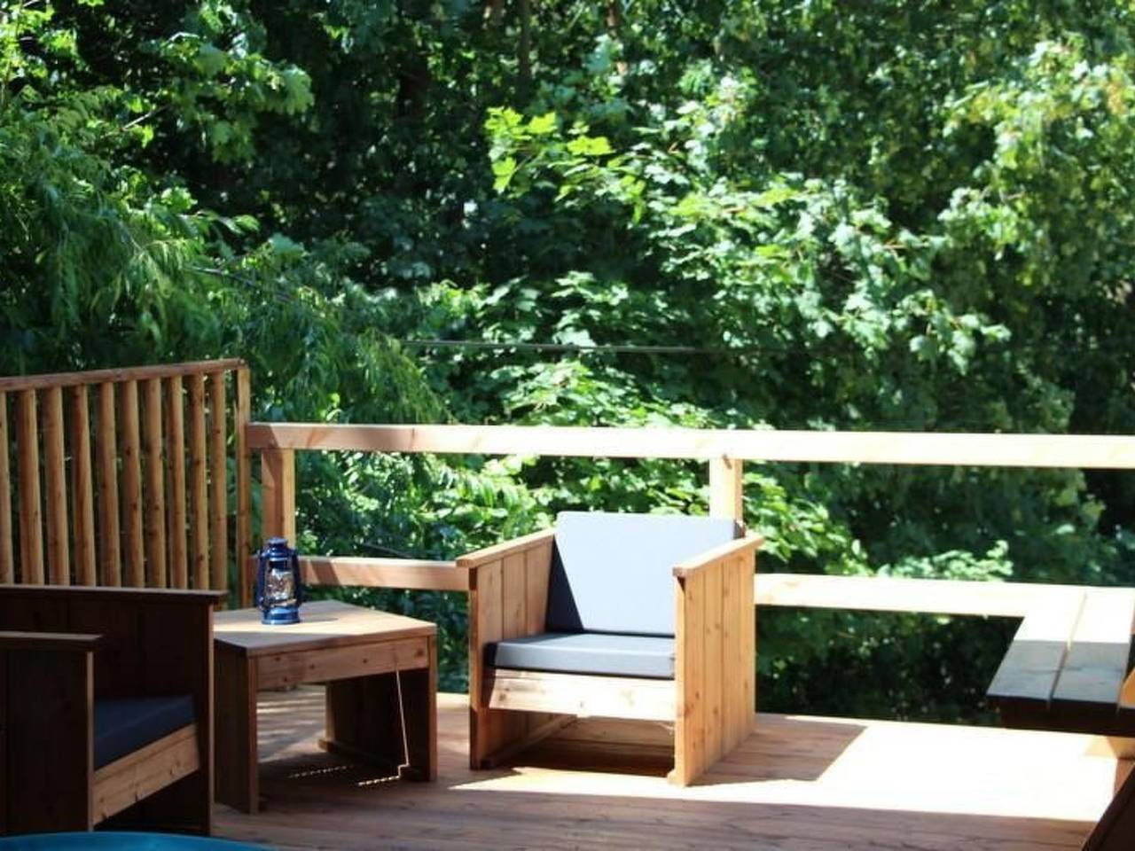 Safarizelt in Hohenlychen mit Garten und Grill in Lychensee, Lychen