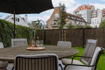 Ferienhaus mit Meerblick für 8 Personen, mit Garten in Belgien