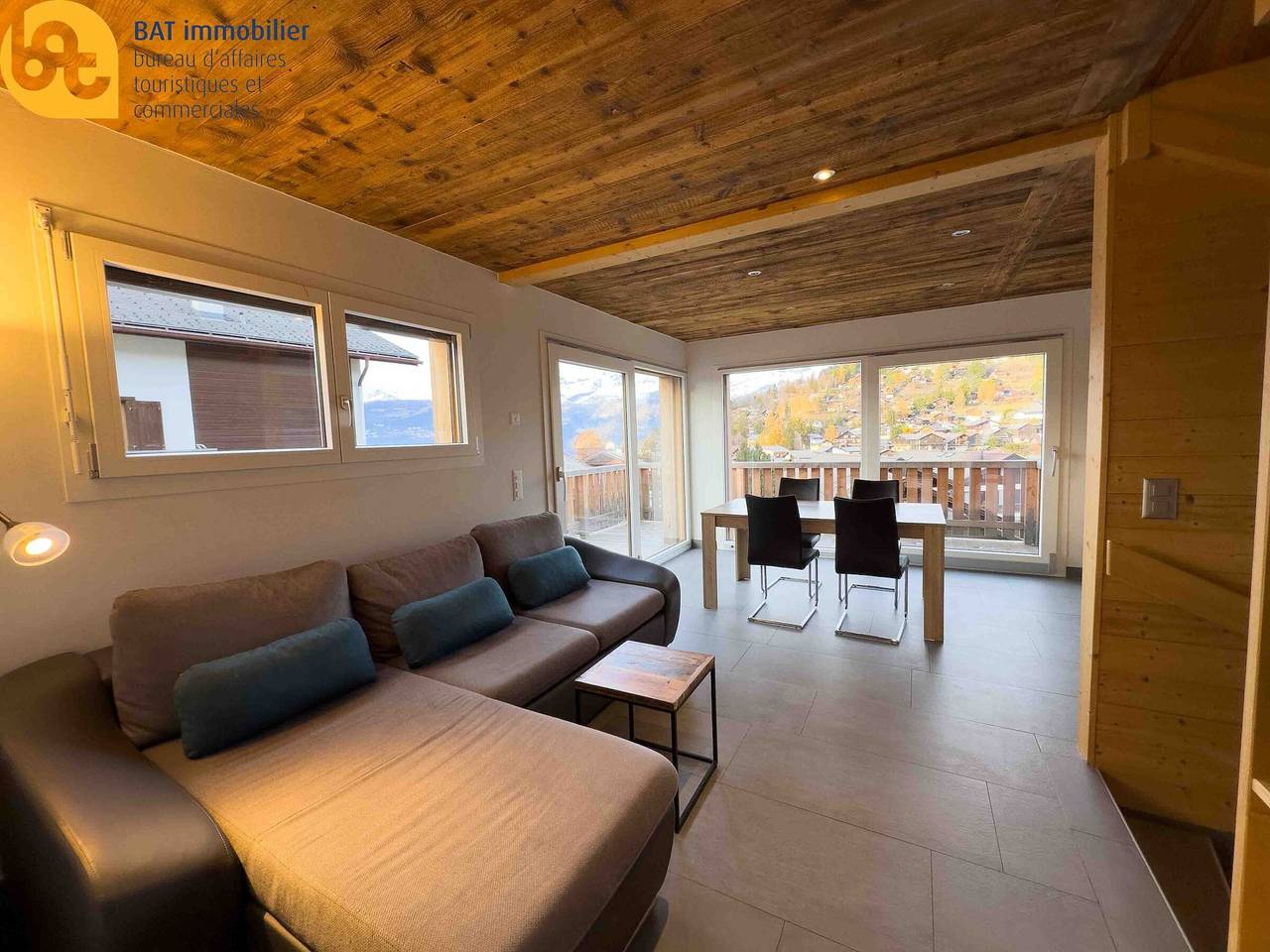 Apartamento entero, Katver n° 72, nice flat with balcony in Chalais (Suiza), Alpes del Valais