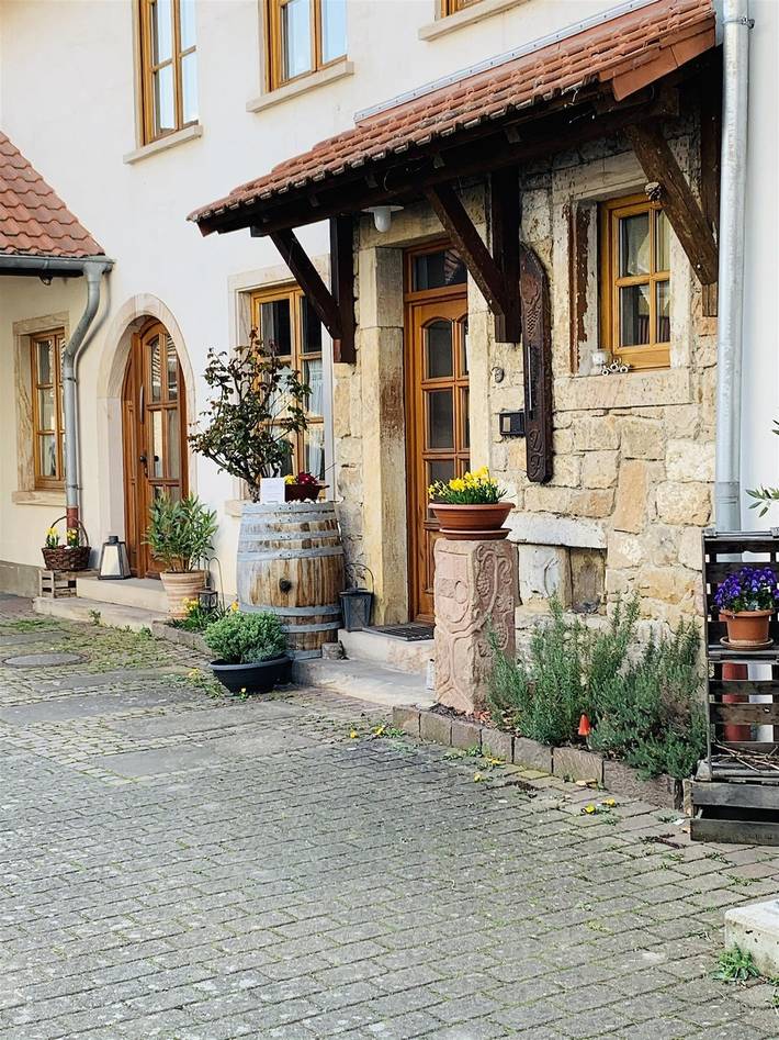 Pension für 2 Personen, mit Terrasse und Garten in der Pfalz