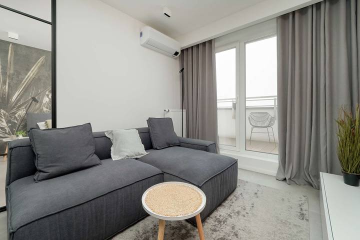 Apartament wakacyjny dla 2 osób, z balkon/ taras, Dla rodziny w Łódź