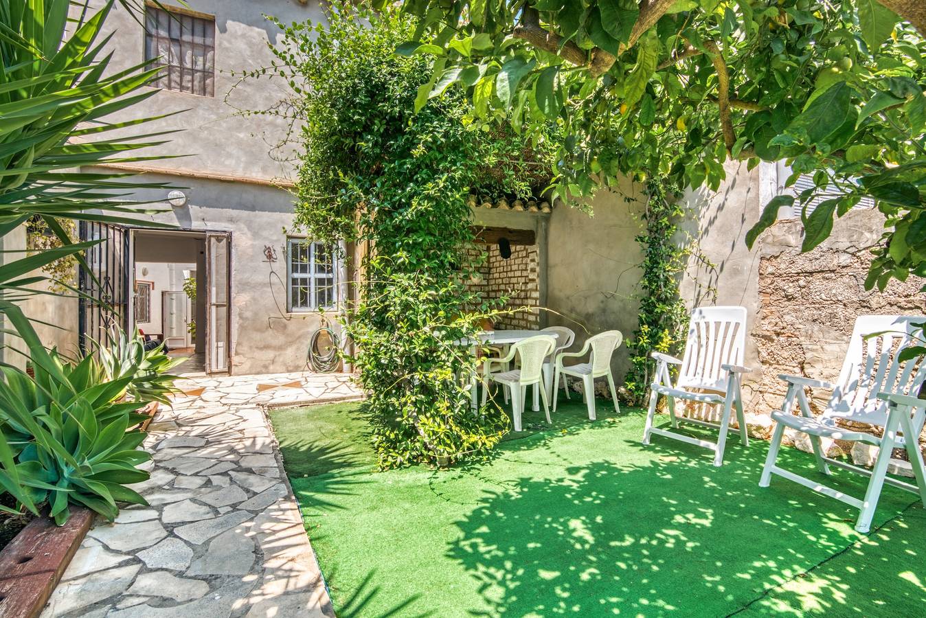 Casa rural 'Miramar' con terraza privada, Wi-Fi y aire acondicionado in Miramar, Costa de Valencia