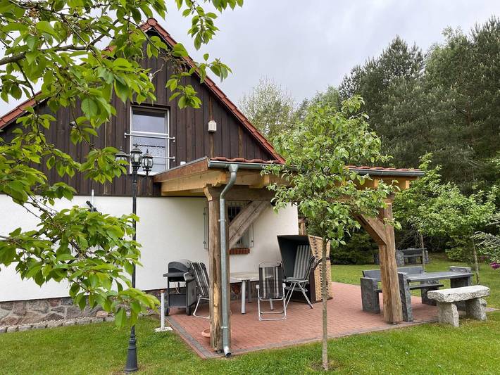 Ferienhaus für 5 Personen, mit Garten in Blankensee (Mecklenburg)