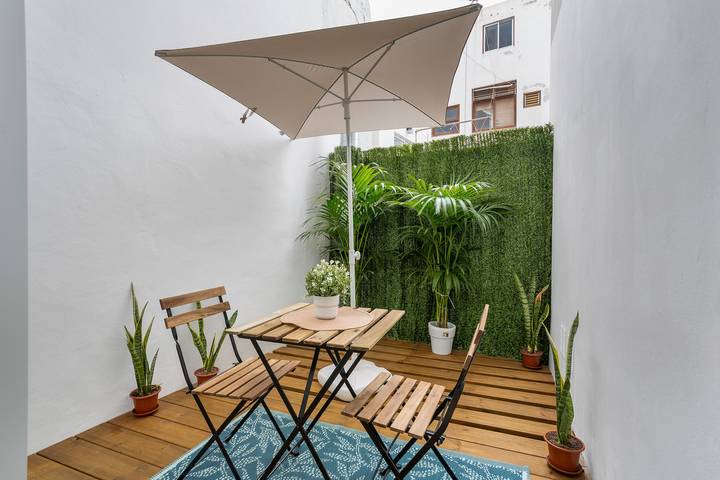 Lägenhet för 2 Personer, med balkong på Teneriffa