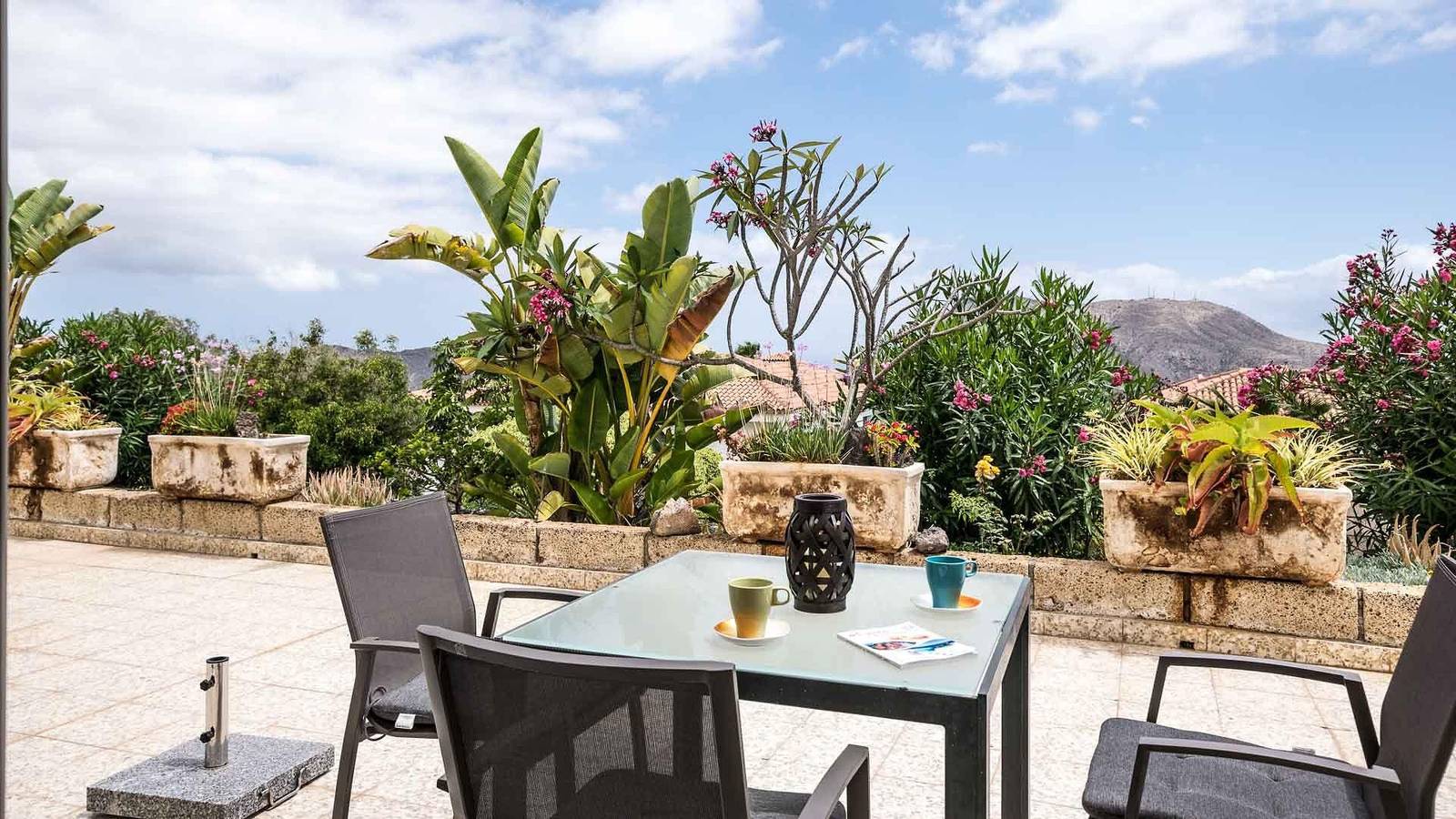 Entire holiday apartment, Flat with botanical garden and sea view in Chayofa, Arona
