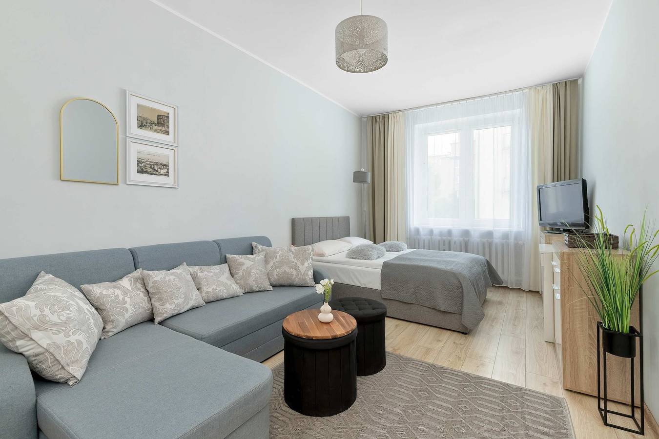 Studio entier, Cozy Studio with a Bathtub   Work Space in Gdynia, Zatoka Gdańska