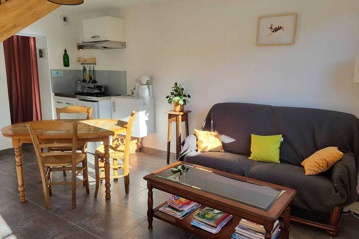 Location de vacances pour 4 personnes, avec jardin à Gelles