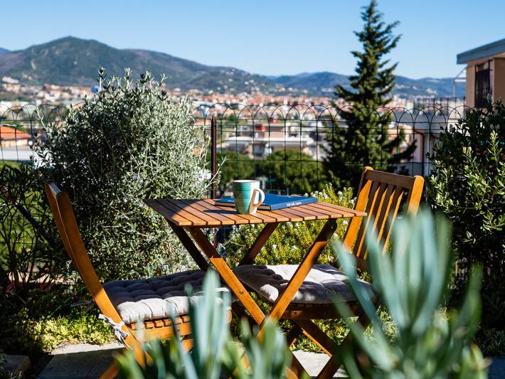 Gîte pour 3 personnes, avec balcon et jardin à Borghetto Santo Spirito - 2