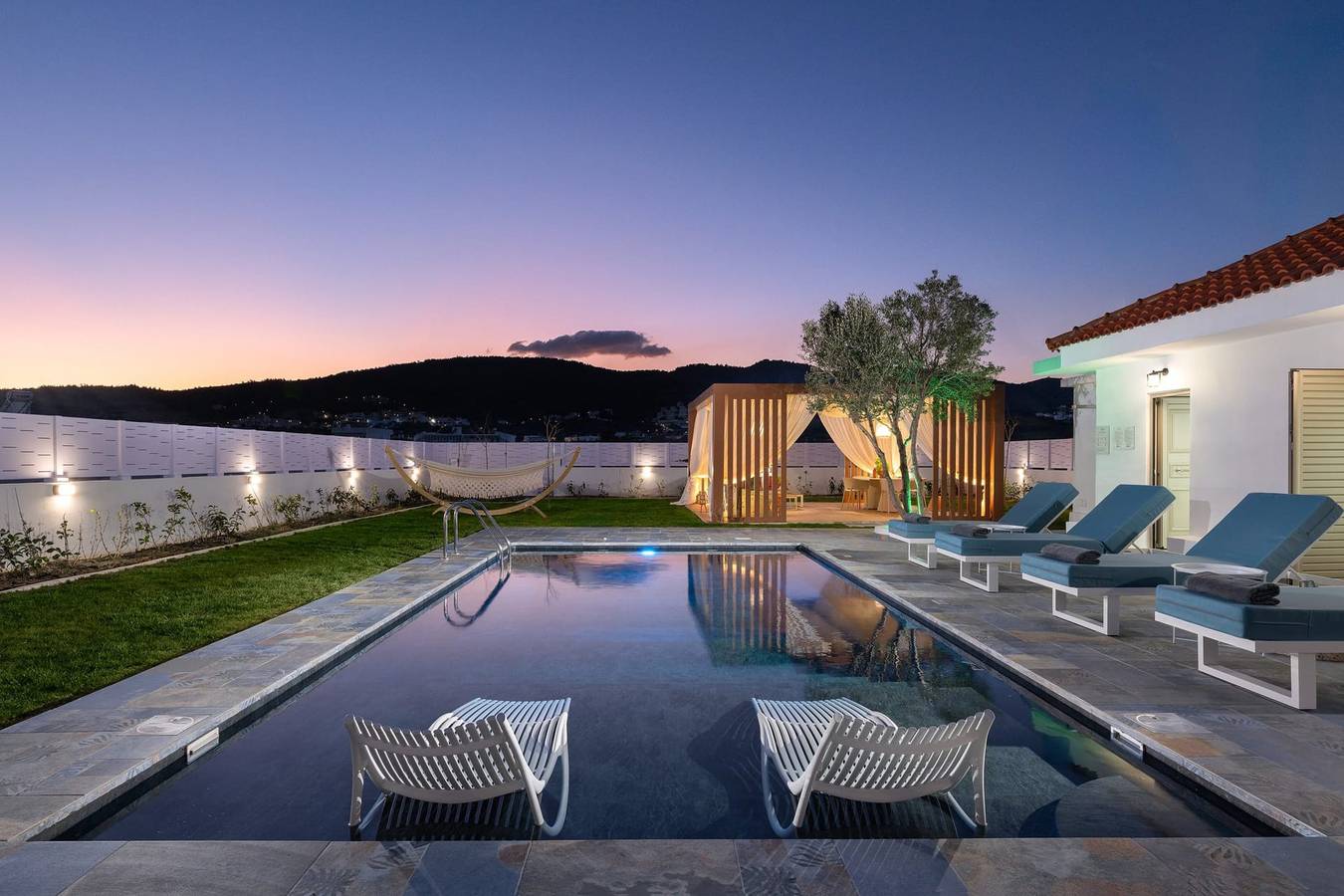Villa für 4 Personen mit Terrasse in Kalathos, Rhodos