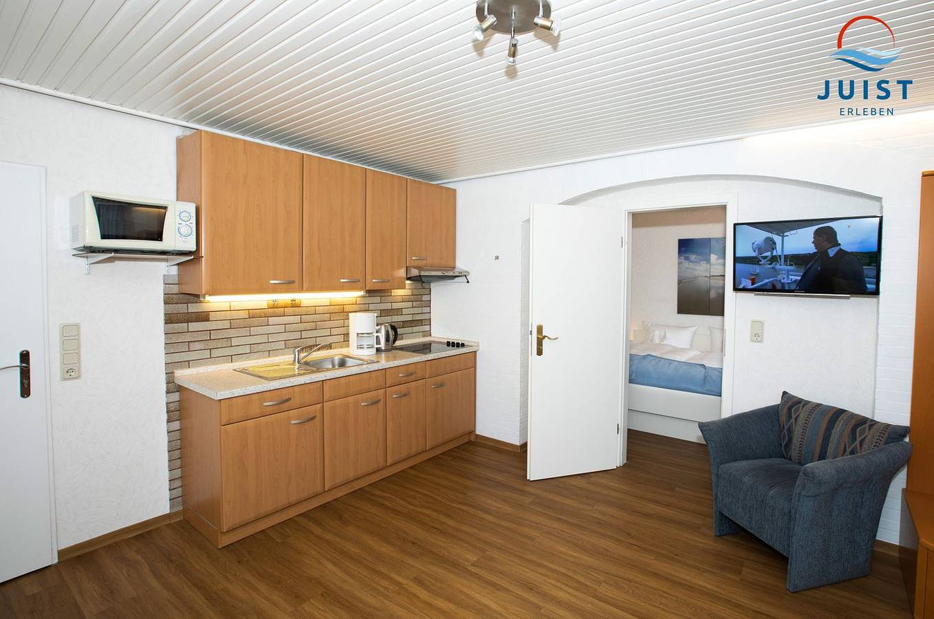 Ganze Wohnung, Helle Ferienwohnung, ideal für Paare, im ruhigen Ostdorf in Juist