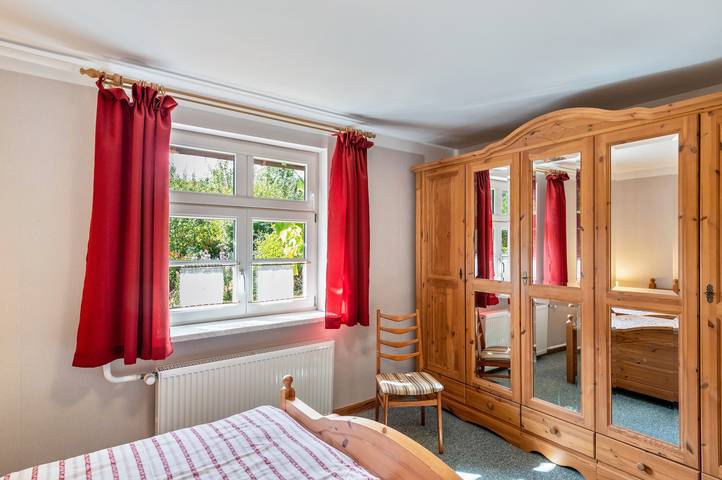 Ganze Wohnung, Ferienwohnung 'Fachwerkferienhaus' mit Seeblick, Terrasse und Wlan in Schwinkendorf, Moltzow