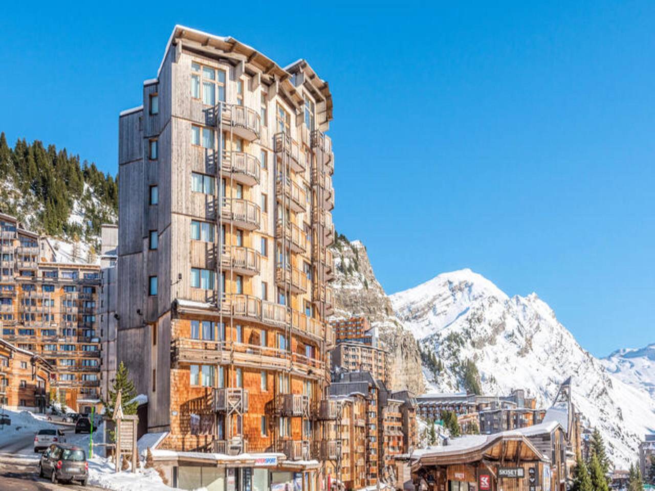 Geheel appartement, Residentie Les Fontaines Blanches in Morzine, Les Portes du Soleil