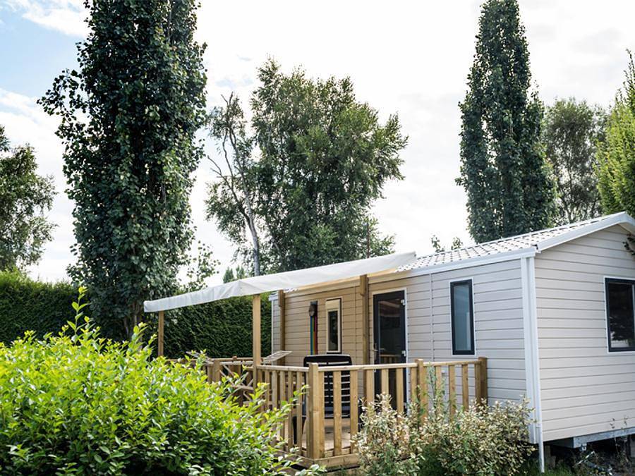 Camping Sea Green Emeraude - Mobilhome 4 personas - Cottage Privilège 2 habitaciones 4/6 pers in Saint-Briac-sur-Mer, Región de Saint-Malo