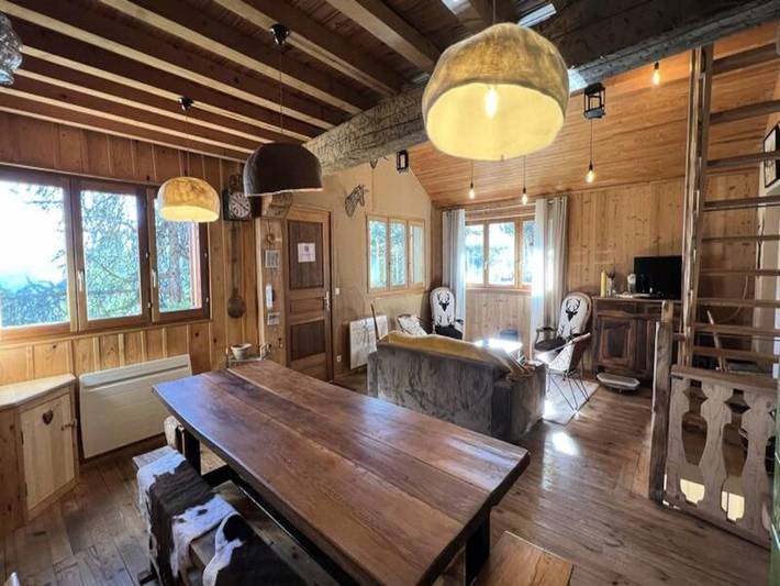 Chalet pour 10 personnes, avec balcon, adapté aux familles à Pra-Loup - 2