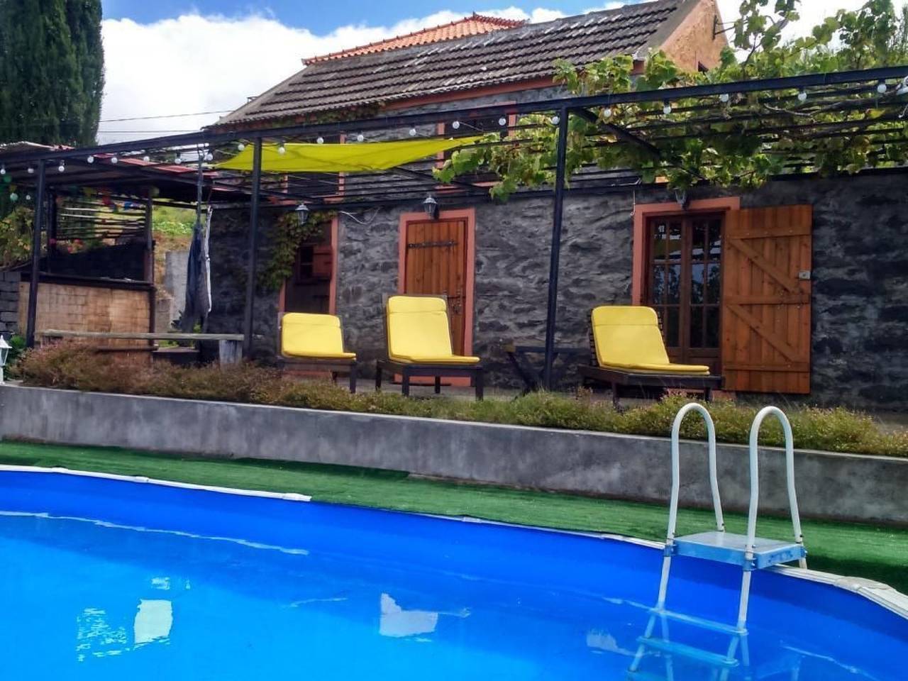 Haus in Arco Da Calheta mit Garten und Meerblick in Arco da Calheta, Madeira