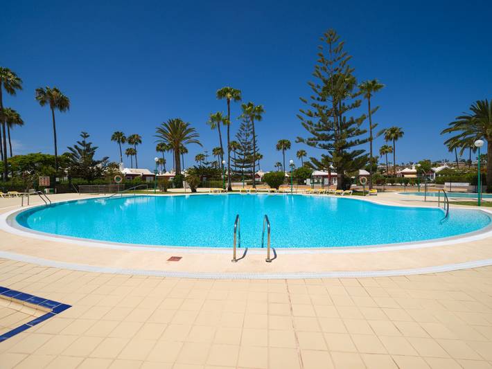 Bungalow für 4 Personen, mit Terrasse und Garten sowie Pool in Maspalomas - 2