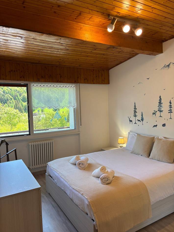 Ferienwohnung für 4 Personen, mit Garten im Trentino