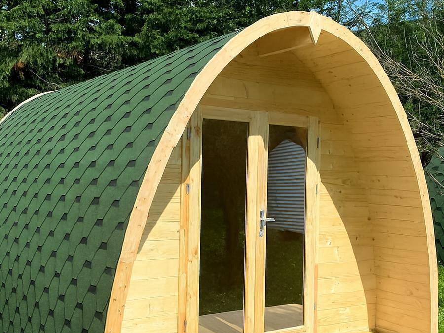 Camping des deux Séquoias - Casa pequeña 5 personas - Pod inusual ( 1 a 5 personas ) in La Cavalerie, Parc naturel régional des Grands Causses