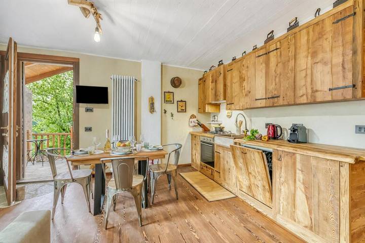 Gîte pour 4 personnes, avec balcon à Oulx - 4