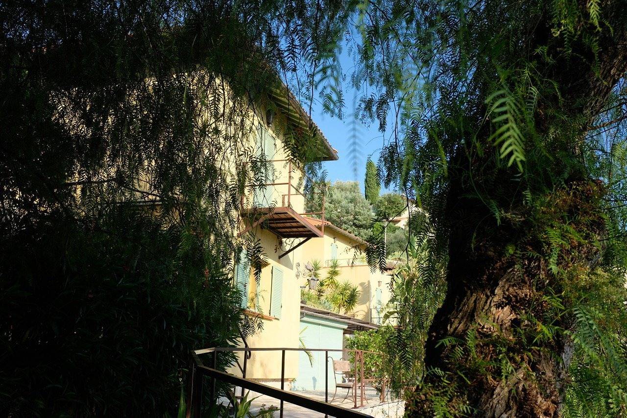 Les Mimosas maison d'hôtes - Chambre Pistache in Menton, Région de Nice