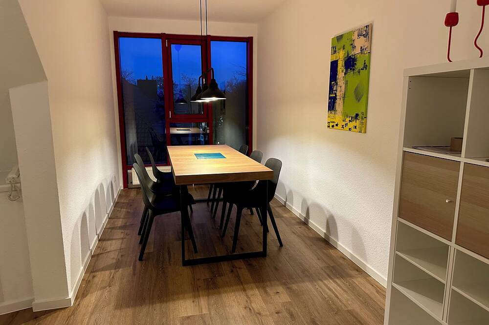 Ganze Wohnung, 140qm Pentouse-Wohnung für bis zu 6 Personen mit Dachterrasse im Stadtzentrum in Lingen (Ems), Emsland