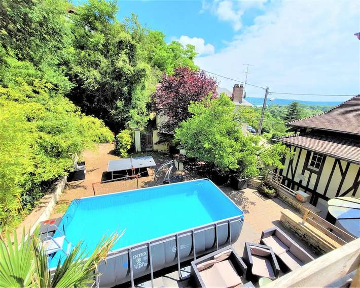 Villa pour 15 personnes, avec jardin ainsi que piscine et balcon